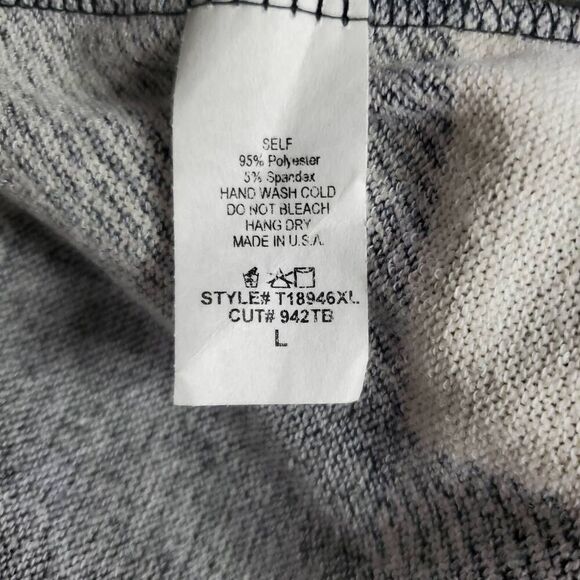 White Birch Women’s Black Ivory Buffalo Plaid Long Button Cardigan Sweater Size - Picture 9 of 10